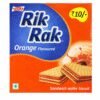 Parle Rik Rak - Orange Sandwich Wafer Biscuit- 10Rs/PC