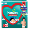 Pampers Happy Sleep Diaper| Pant Style Diaper Extra Large Size, 22 count