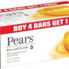 Pears Pure & Gentle Soap (125 g) - Pack of 5