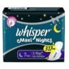 Whisper Maxi Nights Sanitary Napkin XL+7Pads