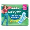 Whisper Ultra Hygiene + Comfort Sanitary Napkin XL+ 15Pads